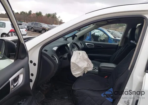 2018 Nissan Pathfinder Sv from USA, damaged, VIN 5N1DR2MM8JC627587